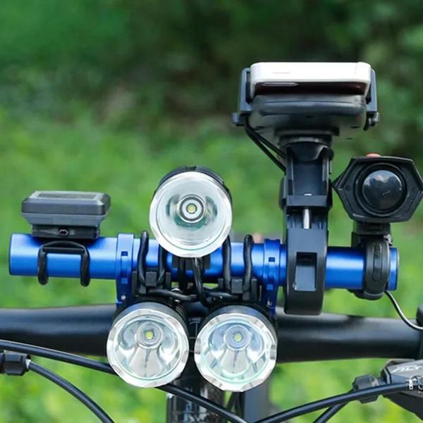 Imagem de Suporte Extendido para Guidão de Bicicleta (10-30cm) - MTB, Estrada e Mountain Bike