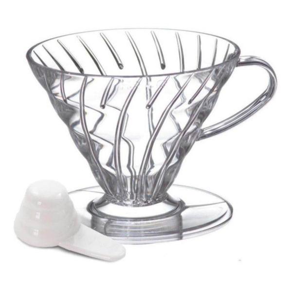 Imagem de Suporte Filtro Passador Café Coador Hario V60-02 Acrilico