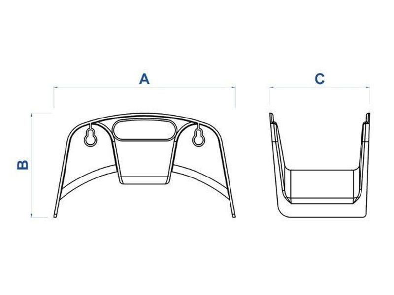 Imagem de Suporte Fixo para Mangueira - Tramontina 78591000