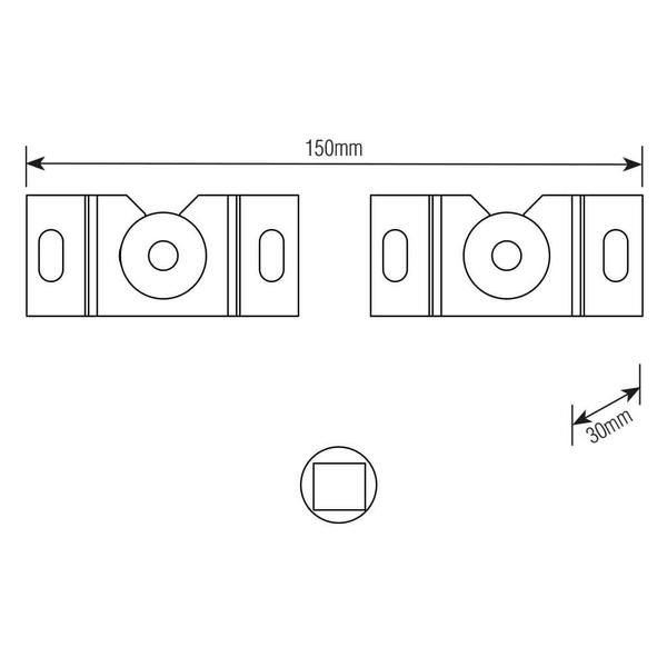 Imagem de Suporte Fixo Universal p/ TV de 10” a 100”  Brasforma