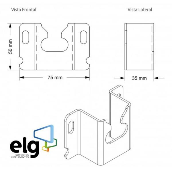 Suporte Fixo Universal Tv 14'' a 84'' GENIUS ELG Imagem de Suporte Fixo Universal Tv 14'' a 84'' GENIUS ELG
