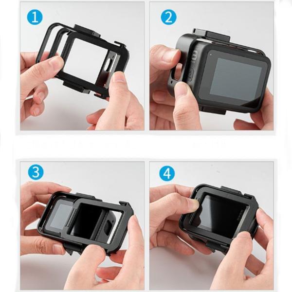 Imagem de Suporte Frame para GoPro Hero 8 Black Telesin