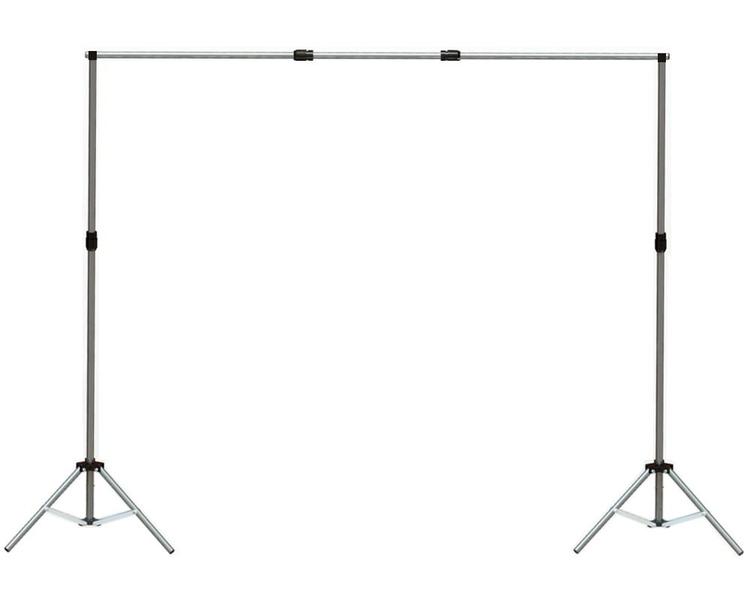 Suporte Fundo Infinito 2x2 + Bolsa+ 16 Presilhas Fotográfica Pro - CEPROPLAST Imagem de Suporte Fundo Infinito 2x2 + Bolsa+ 16 Presilhas Fotográfica Pro