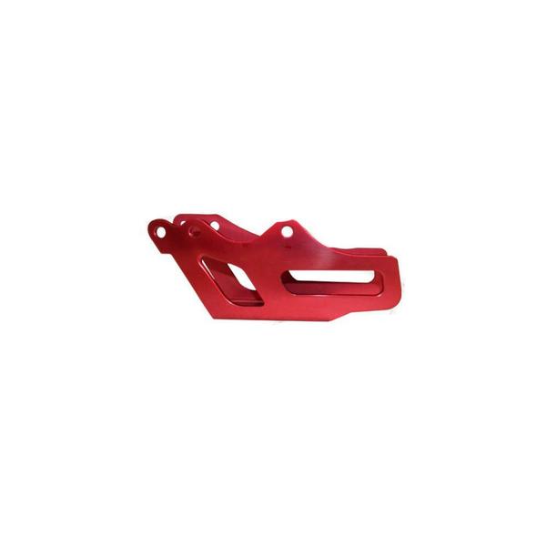 Imagem de Suporte Guia Corrente CRF 250R 2005 A 2021 Alumínio Vermelho