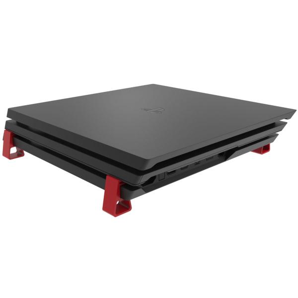 Imagem de Suporte Horizontal de Mesa Elevação Pezinho Compatível com Ps4 Pro Playstation - ARTBOX3D