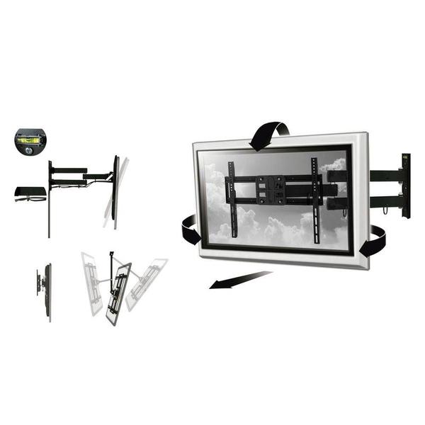 Imagem de Suporte Inclinável Full Motion Universal para TV LCD/LED/Pla