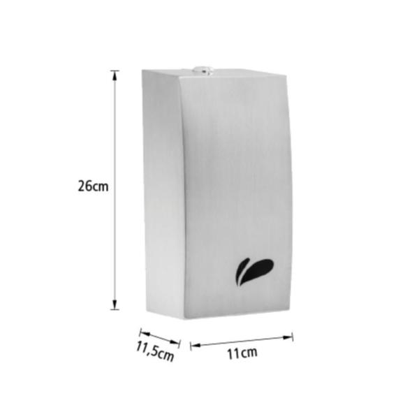 Imagem de Suporte Inox De Papel Higiênico Interfolhado Cai Cai Noble