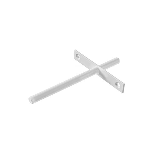 Suporte Interno de 100mm Cor Branco Em Aço - Mark Imagem de Suporte Interno de 100mm Cor Branco Em Aço