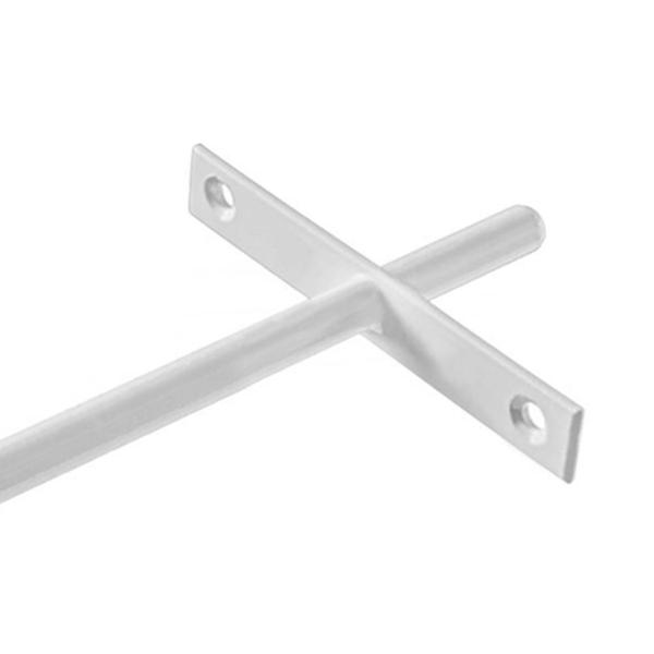 Suporte Interno de 100mm Cor Branco Em Aço - Mark Imagem de Suporte Interno de 100mm Cor Branco Em Aço