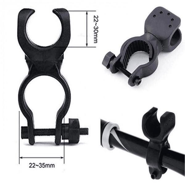 Suporte Lanterna Para Guidão Farol Bike Ideal Para Ciclista Slf210 - PDE Imagem de Suporte Lanterna Para Guidão Farol Bike Ideal Para Ciclista Slf210