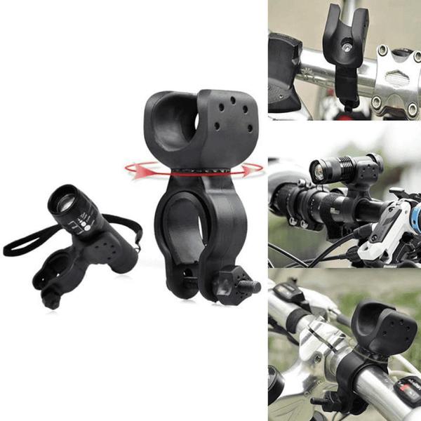 Suporte Lanterna Para Guidão Farol Bike Ideal Para Ciclista Slf210 - PDE Imagem de Suporte Lanterna Para Guidão Farol Bike Ideal Para Ciclista Slf210