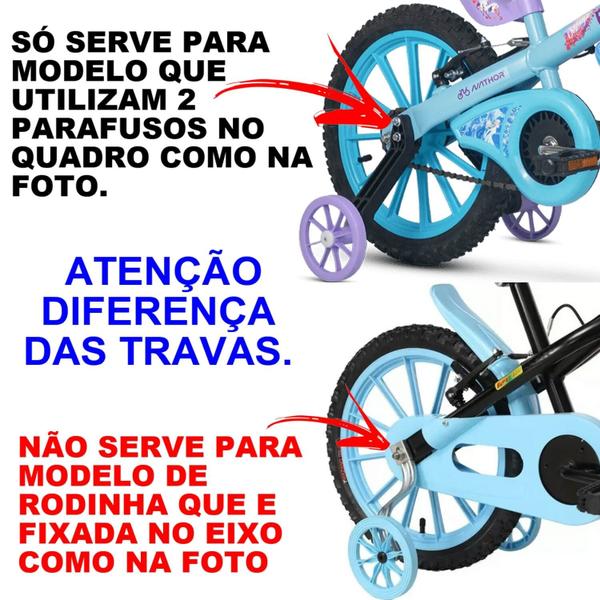 Imagem de Suporte Lateral (APENAS UM LADO) Para Bicicletas do Aro 12