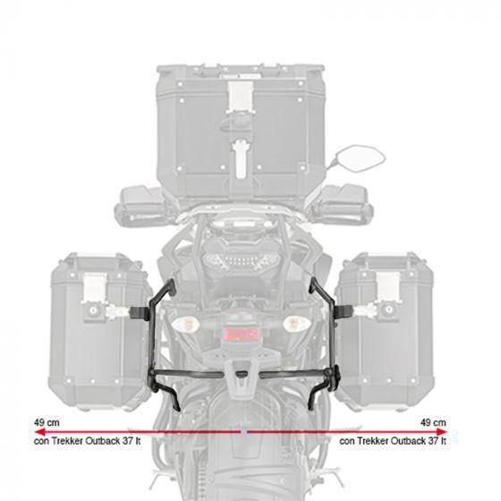 Imagem de Suporte Lateral Givi Pl2139Cam De Baus P Tracer 900 Gt 18-20