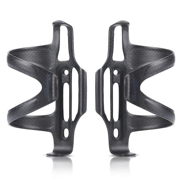 Imagem de Suporte Lateral para Garrafa de Água de Bicicleta - Carbono Preto Fosco