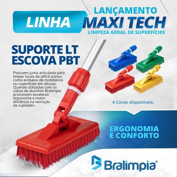 Imagem de Suporte Lt Escova Maxi Tech ul Bralimpia Limpa Tudo