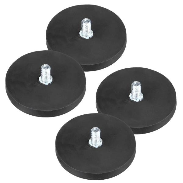Suporte Magnético para Barra de Luz LED - Base com Parafuso M10 (88mm) Imagem de Suporte Magnético para Barra de Luz LED - Base com Parafuso M10 (88mm)