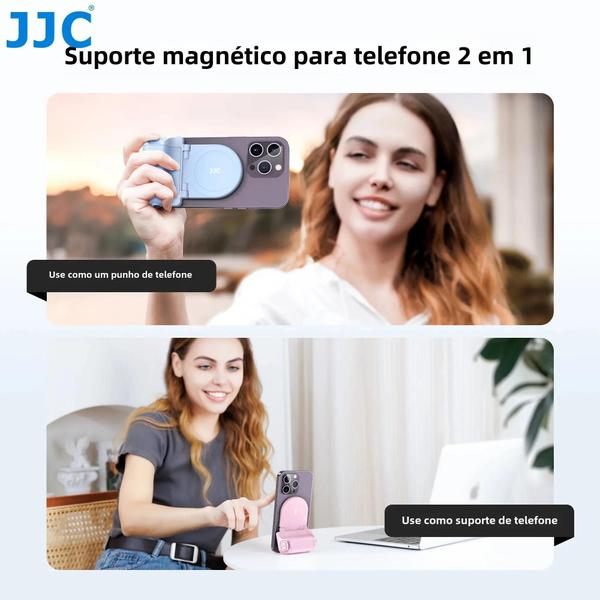 Imagem de Suporte Magnético Snapgrip para Telefone e Tripé - Controle Remoto Bluetooth para Vlog (iPhone 16/15)