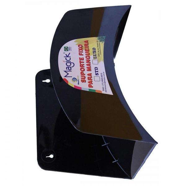 Imagem de Suporte Mangueira Pvc Preto Magick Standard  Sfs24P