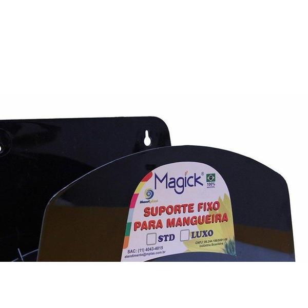 Imagem de Suporte Mangueira Pvc Preto Magick Standard  Sfs24P