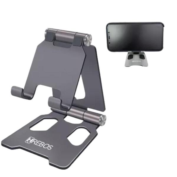 Imagem de Suporte Metal De Mesa Para Celular/ Livros Reforçado Tablet