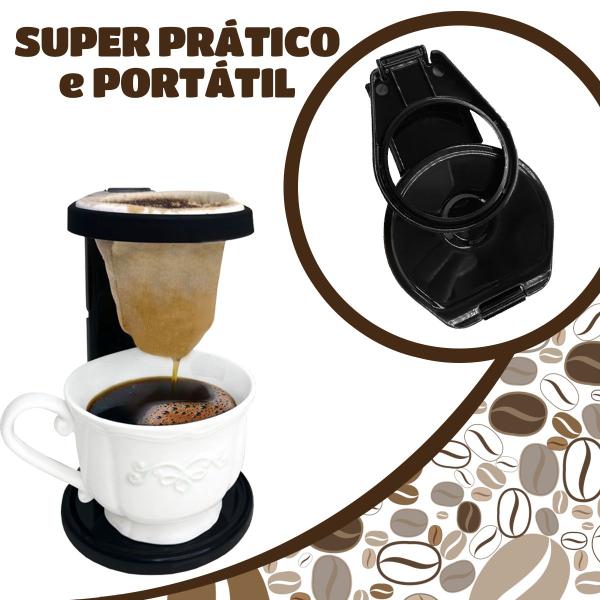 Imagem de Suporte Mini Coador De Café Individual Dobrável