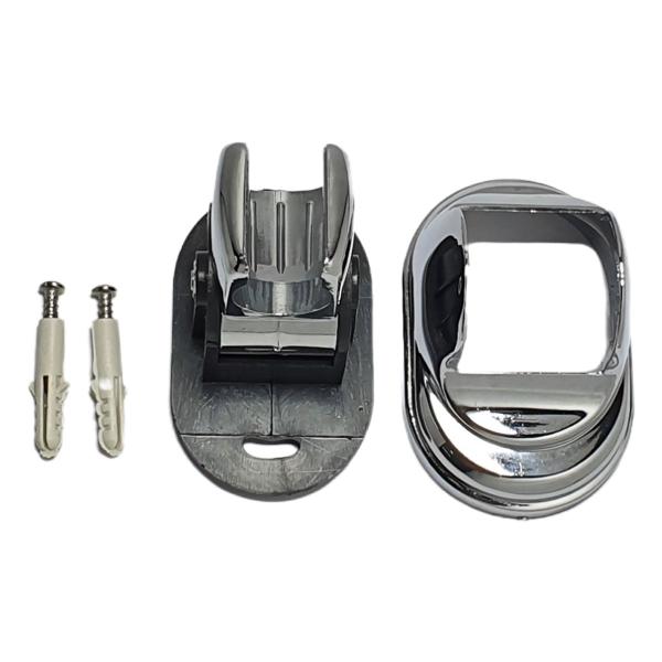 Suporte Móvel Para Ducha Manual Cromado - 4048CR - Shark Imagem de Suporte Móvel Para Ducha Manual Cromado - 4048CR