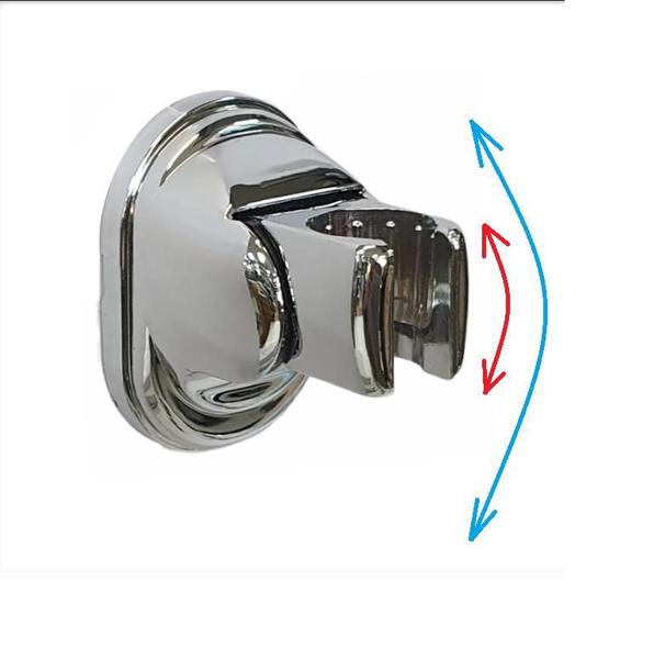 Suporte Móvel Para Ducha Manual Cromado - 4048CR - Shark Imagem de Suporte Móvel Para Ducha Manual Cromado - 4048CR