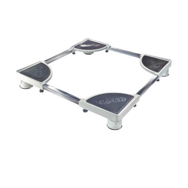 Suporte móvel para máquina de lavar, base móvel para secadora com ajuste de altura, base móvel universal - MARKELK Imagem de Suporte móvel para máquina de lavar, base móvel para secadora com ajuste de altura, base móvel universal