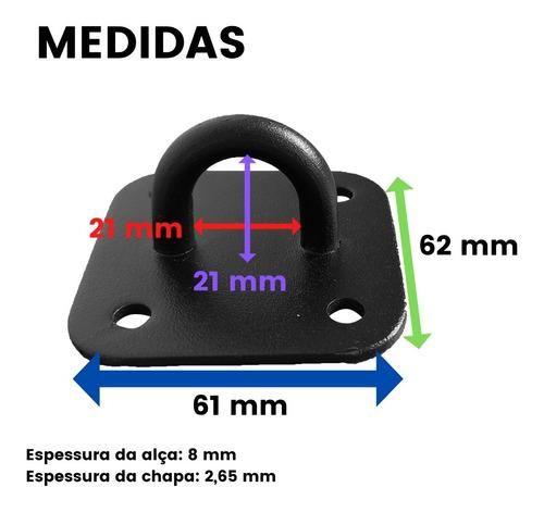 Imagem de Suporte Multifunção Saco Pancada Corda Fita Argola