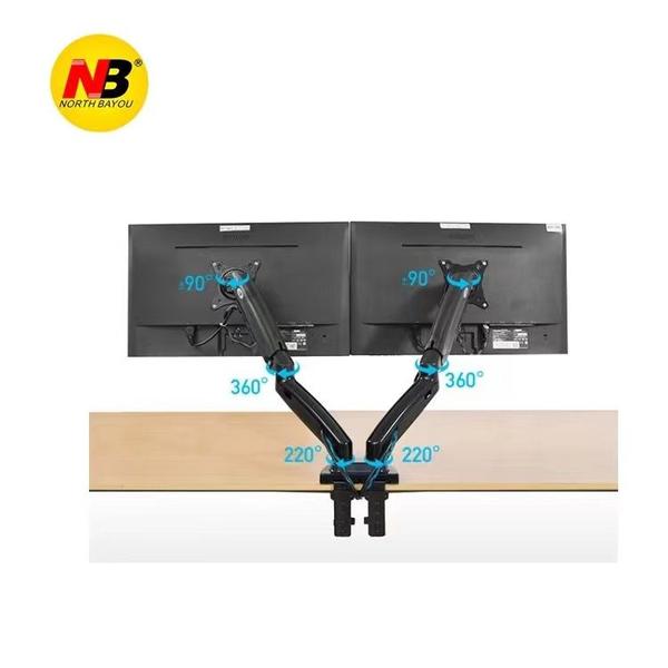 Imagem de Suporte North Bayou NB F160 de mesa para TV/Monitor de 17" até 27" preto