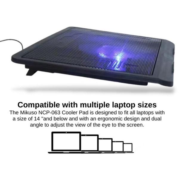 Imagem de Suporte notebook gamer com base refrigerada cooler silencioso led usb