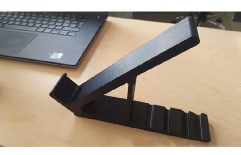 Imagem de Suporte Notebook Netbook Ergonômico Base Dobrável Ajustável