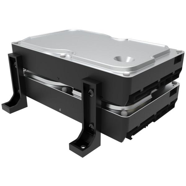 Imagem de Suporte Organizador Vertical Tipo Rack Externo Compatível HD's de 3.5 PL - ARTBOX3D