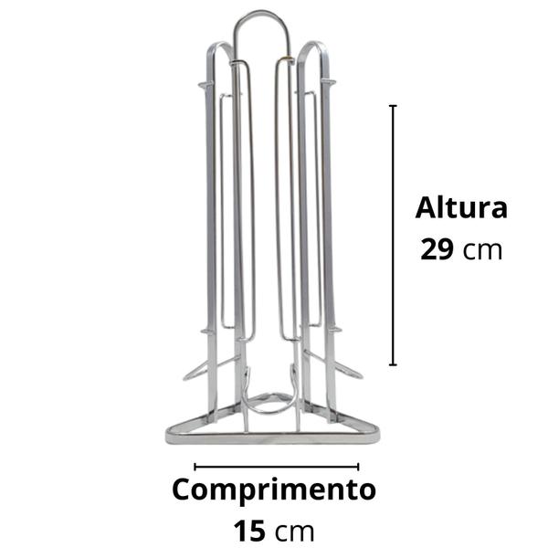 Imagem de Suporte p/ capsulas nespresso triplo cromo