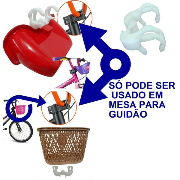 Imagem de Suporte P/Cesta Das Bicicletas Aro 16/20 Fabricada Pela Nathor