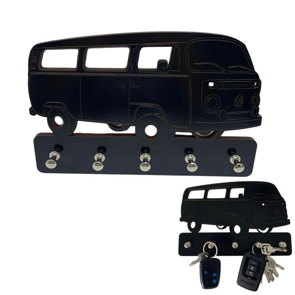 Imagem de Suporte P/ Chaves Porta Chave KOMBI Perua Moderno Decorativo