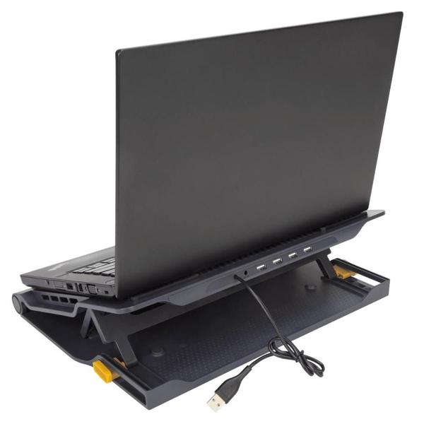 Imagem de Suporte P/ Notebook 17'' com Cooler E Hub 4X Usb Awe81us - Targus