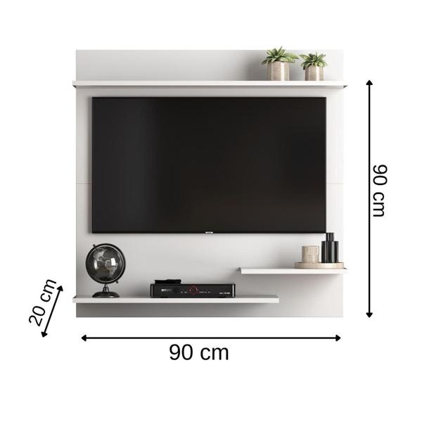 Imagem de Suporte Painel Pra Tv Sala/Quarto Até 32 Polegadas Smart Plus Madri - Varias Cores-