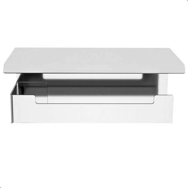 Suporte Papel Higiênico Com Adesivo Na Parede Inox ELG - Unidas Imagem de Suporte Papel Higiênico Com Adesivo Na Parede Inox ELG