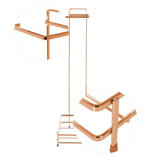 Imagem de Suporte Papel Higiênico Para Lixeira Quadrada e Retangular - Wp Connect