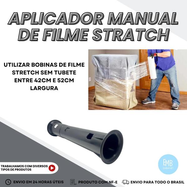 Imagem de Suporte Para Aplicar Plastico Filme 42cm Ate 52cm - 03und