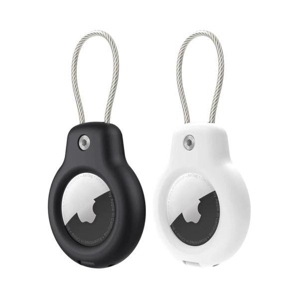 Suporte para Apple AirTag - Chaveiro com Case, Fio e Trava para Chaves e Bagagem Imagem de Suporte para Apple AirTag - Chaveiro com Case, Fio e Trava para Chaves e Bagagem