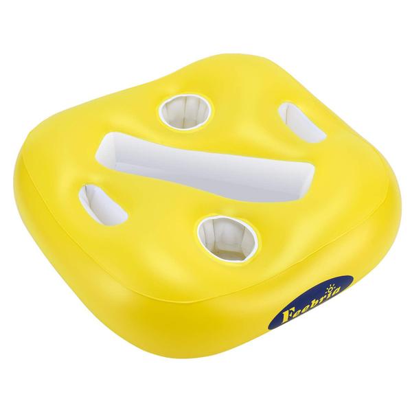 Imagem de Suporte para Bebidas de Piscina e Banheira de Hidromassagem FEEBRIA - Amarelo