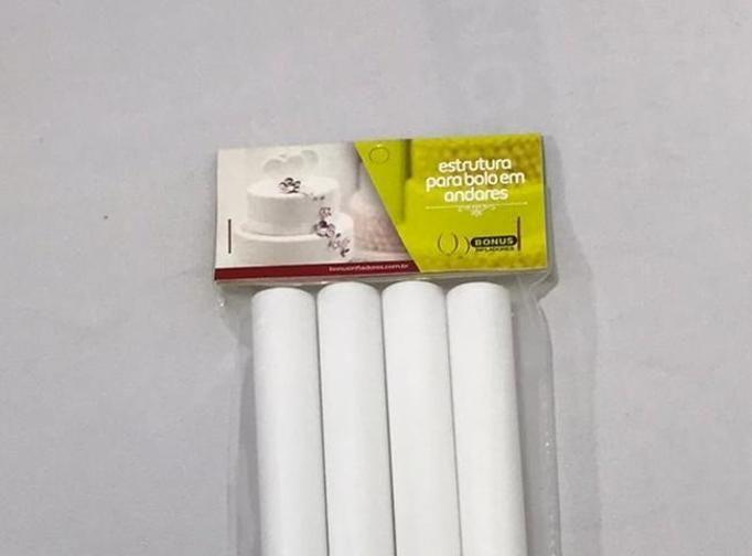 Suporte Para Bolo - 4 Unidades - Bonus infladores Imagem de Suporte Para Bolo - 4 Unidades