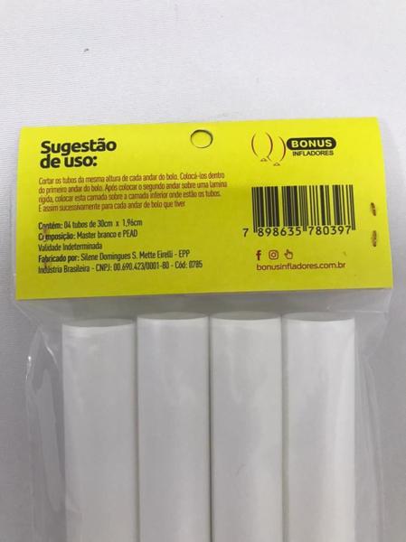 Suporte Para Bolo - 4 Unidades - Bonus infladores Imagem de Suporte Para Bolo - 4 Unidades