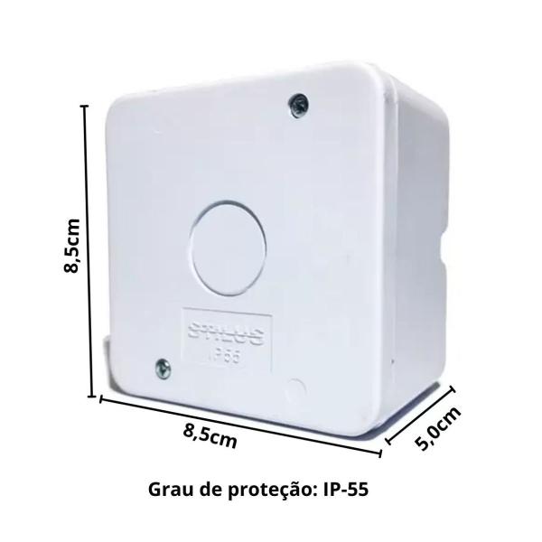 Suporte para Câmera Dome ou bullet - CFTV - KOPEK Imagem de Suporte para Câmera Dome ou bullet - CFTV