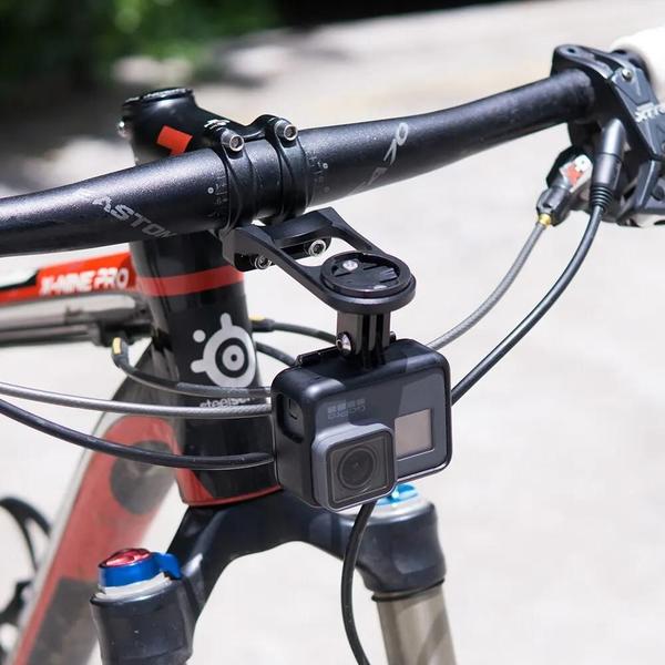 Imagem de Suporte para Câmera Garmin Bryton GPS - Compatível com Haste de Bicicleta Ztto