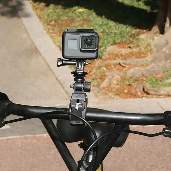 Imagem de Suporte para Câmera GoPro - Adaptador para Bicicleta, Motocicleta e Tripé