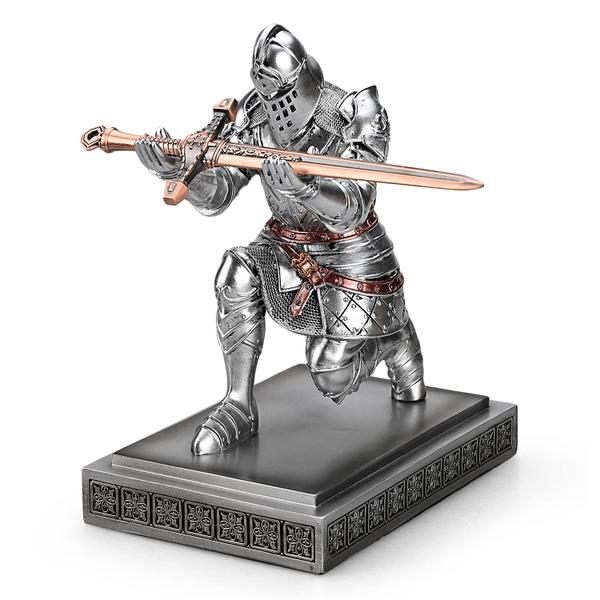 Imagem de Suporte para canetas HDMi King's Guard Knight personalizado prateado