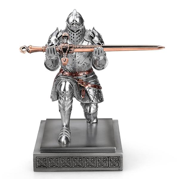 Imagem de Suporte para canetas HDMi King's Guard Knight personalizado prateado